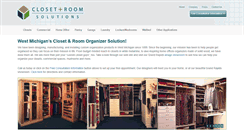 Desktop Screenshot of closetandroomsolutions.com